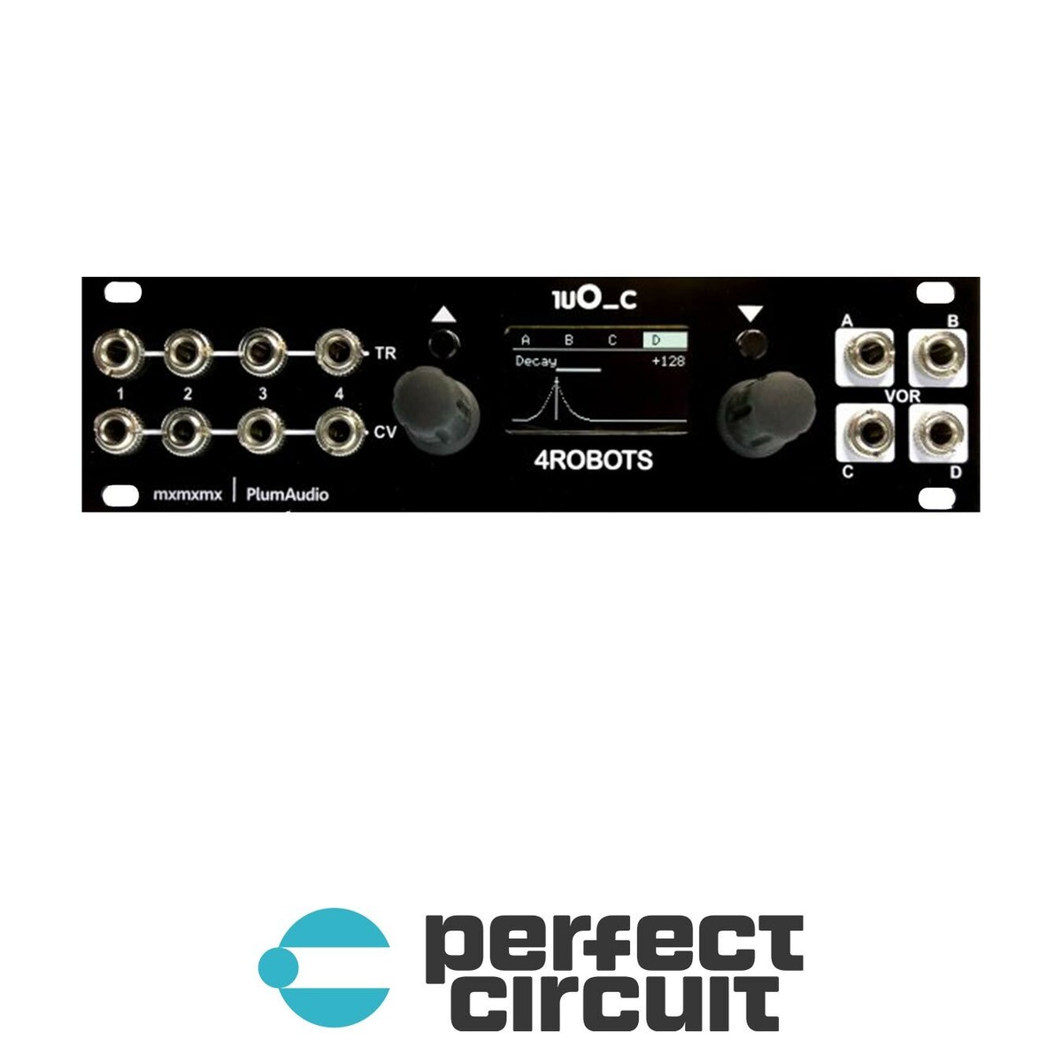 Plum Audio 1uO_c 4ROBOTS (Black) Modular EURORACK - NEW - PERFECT 