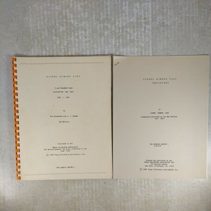 Lionel Number List O And Standard Gage 2nd Ed 1962 Revisions 1968 Tca Ebay