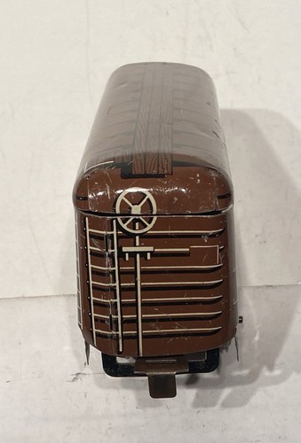 Marx 90171 B. & L. E. Boxcar -Solid Doors - 4 wheel / Sliding Tab & Slot Coupler - Picture 5 of 14