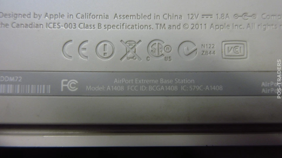 Apple A1408 Airport Extreme Base Station 802.11n 5th Gen - EXCL PSU - Bild 4 von 4