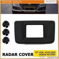 Distance Sensor Milliwave Radar Cover +2 Clip For 2018-2022 Honda Accord