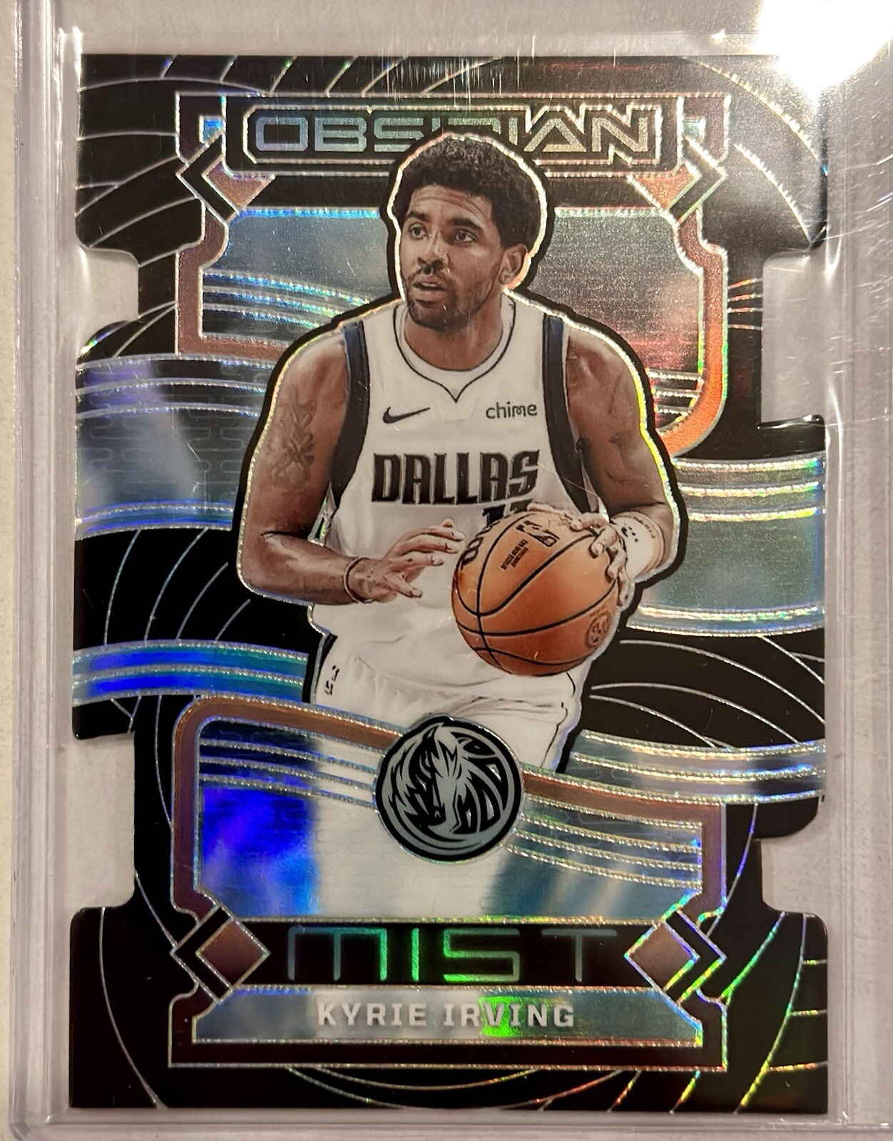 2023-24 Panini Obsidian - Kyrie Irving - Mist Die-Cut Insert SSP Rare