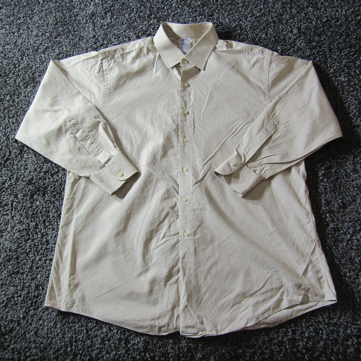 トップス Brooks Brothers makers shirt made in USA Brooks Brothers Shirt Mens 18 34 Made In USA Oxford Makers