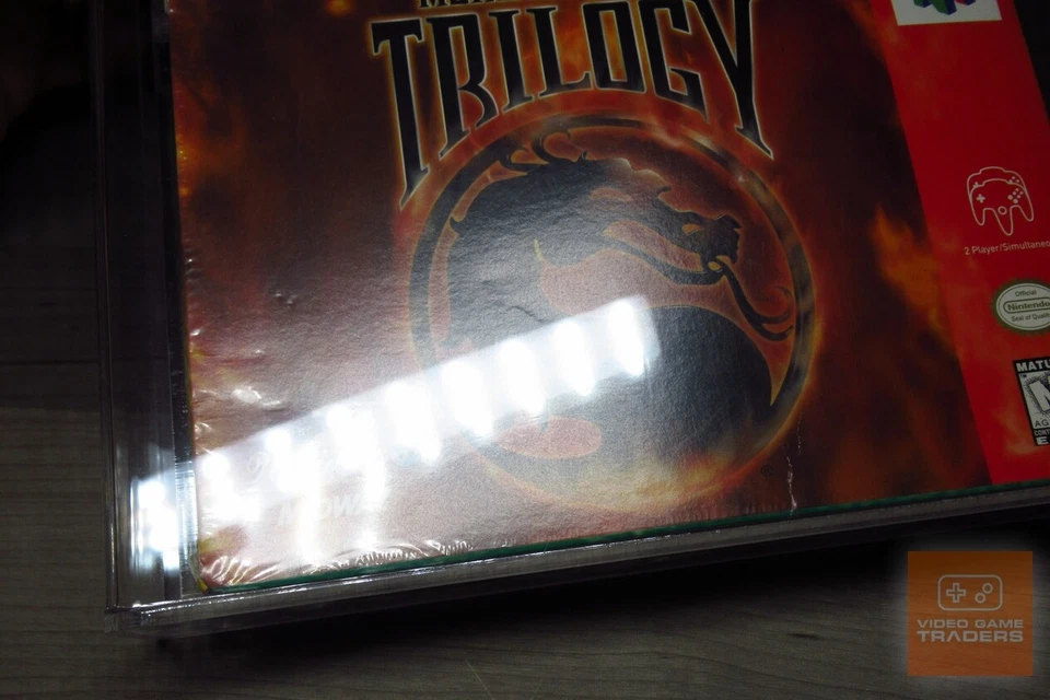 BRONZE VGA 70! - Mortal Kombat Trilogy (Nintendo 64, N64 1996) FACTORY SEALED! - Image 3 of 4