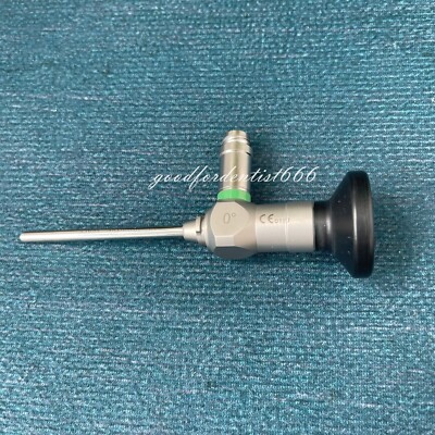 0° ENT Rigid Endoscope 4mmx60mm Otoscope Autoclavable Ear Fiber Optic Endoscopy