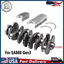 52mm Crankshaft Rods & Bearing Set For Audi VW GTI  2.0T  06L105101D EA888 Gen3