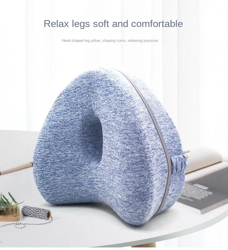 Memory Foam Leg Pillow For Side Sleepers - Relax From Sciatica