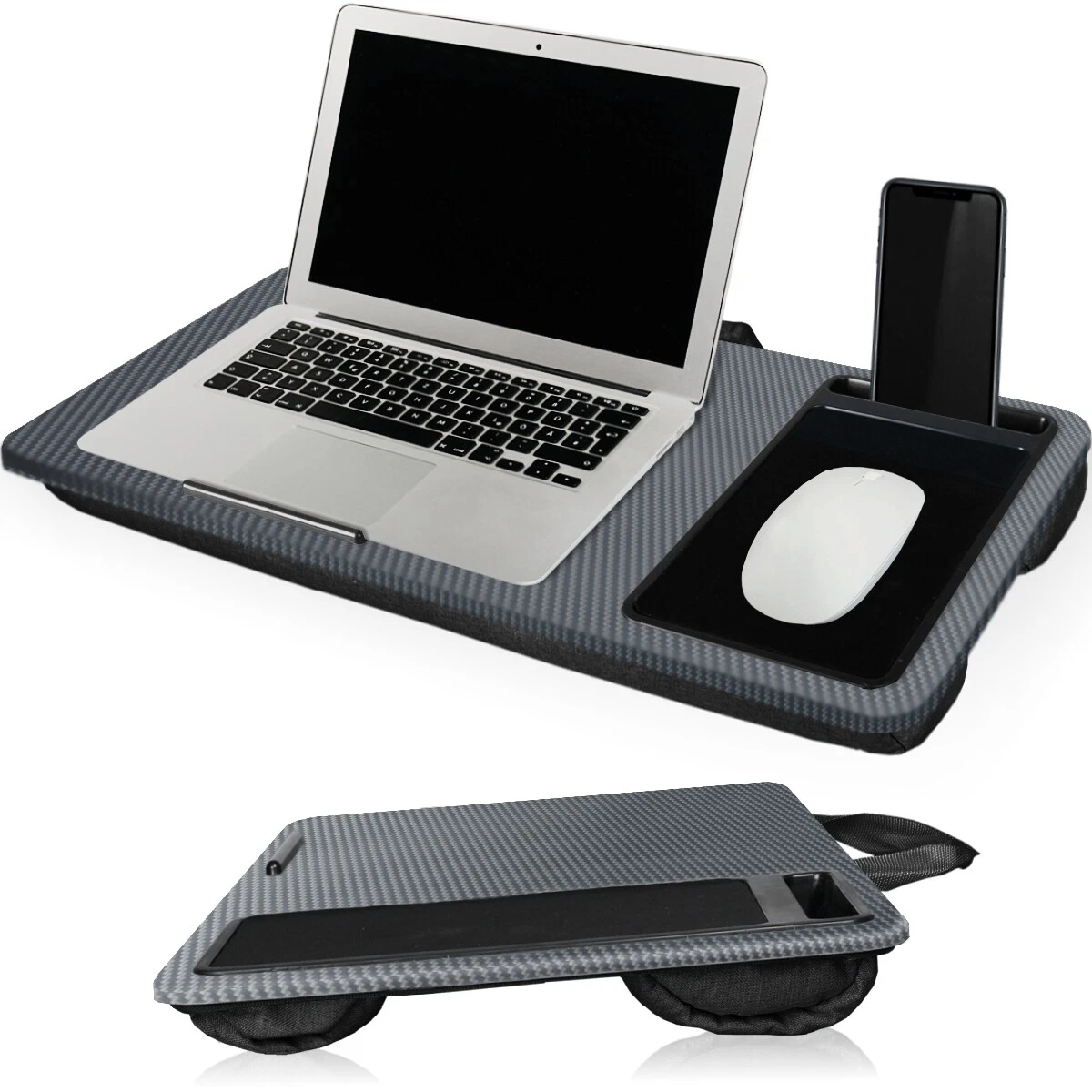 Lescars Laptop Halterung: Universal Notebook Kfz Halterung