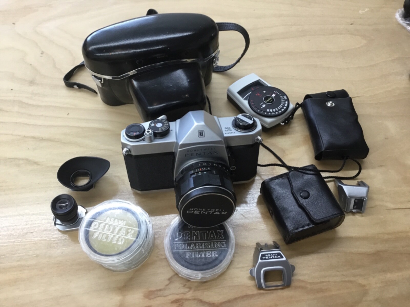 *Pentax Spotmatic SP500 SLR KIT* with Lens and Accessories M42 Asahi