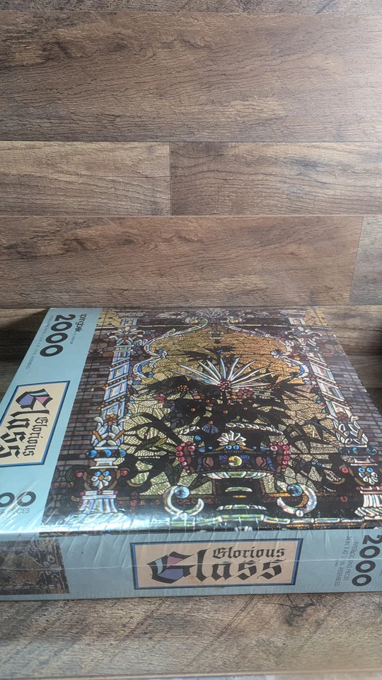 Vintage Springbok Glorious Glass 2000 PC Puzzle Sealed - Image 3 of 3
