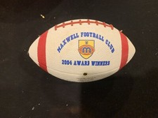 2004 MAXWELL AWARD WINNERS MINI FOOTBALL PEYTON MANNING +++