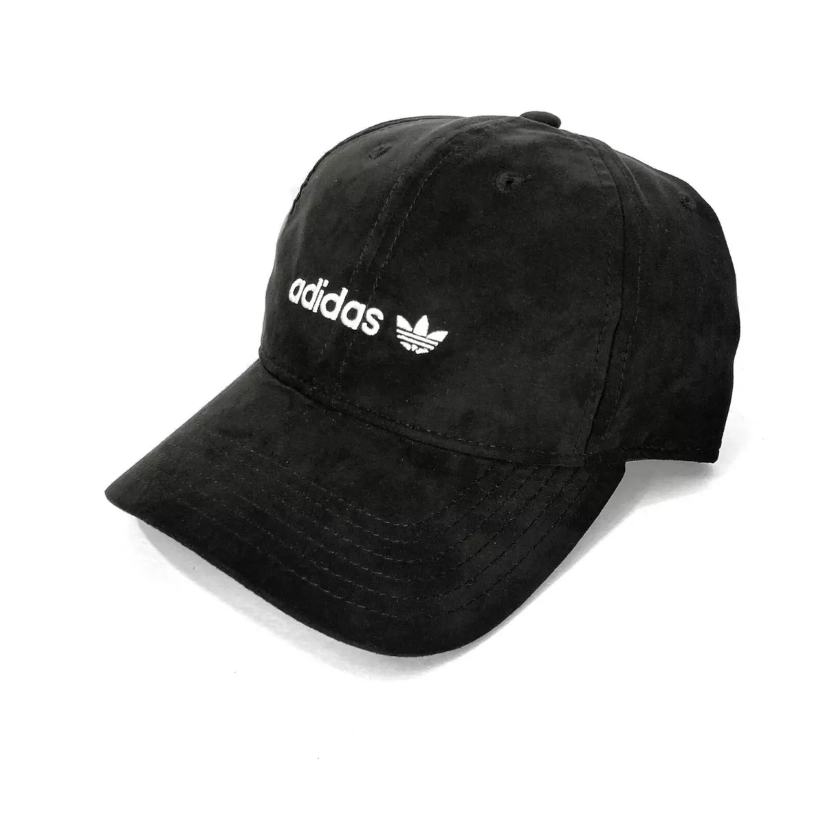 white adidas dad hat