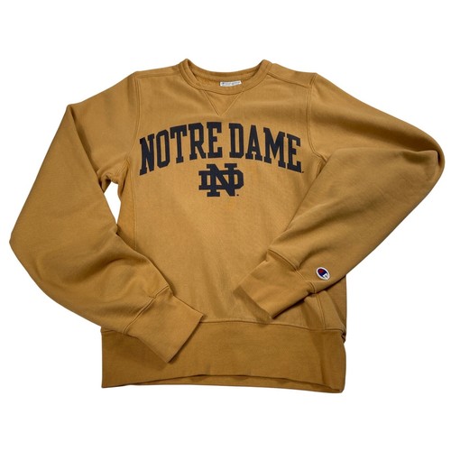 Champion Norte Dame Fighting Irish Gold Sweatshirt Damen X-Small Reverse Weave - Bild 2 von 9