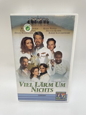  VHS Videokassette NEU & OVP - Viel Lärm Um Nichts - Reaves Washington Keaton