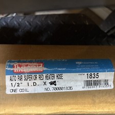 Thermoid 1875 Auto Red Coolant Heater Hose 12 I.d. Sold In 5 Foot Lengths Thermoid 1875 Auto Red Coolant Heater Hose 12 I.d. Sold In 5 Foot Lengths