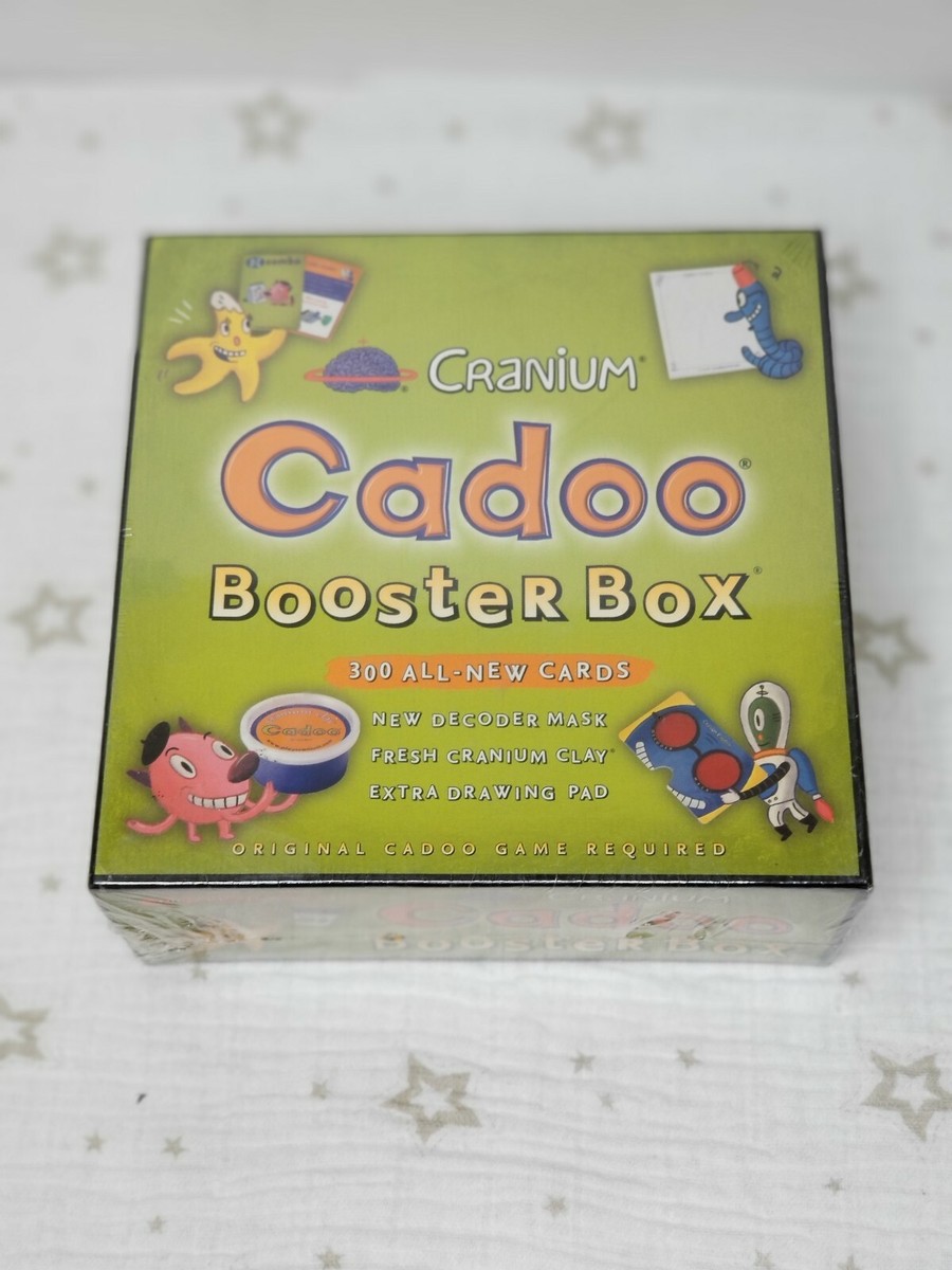 cadoo booster box Cranium Cadoo Game 2002 Box ONLY Replacement Part Piece Black Insert