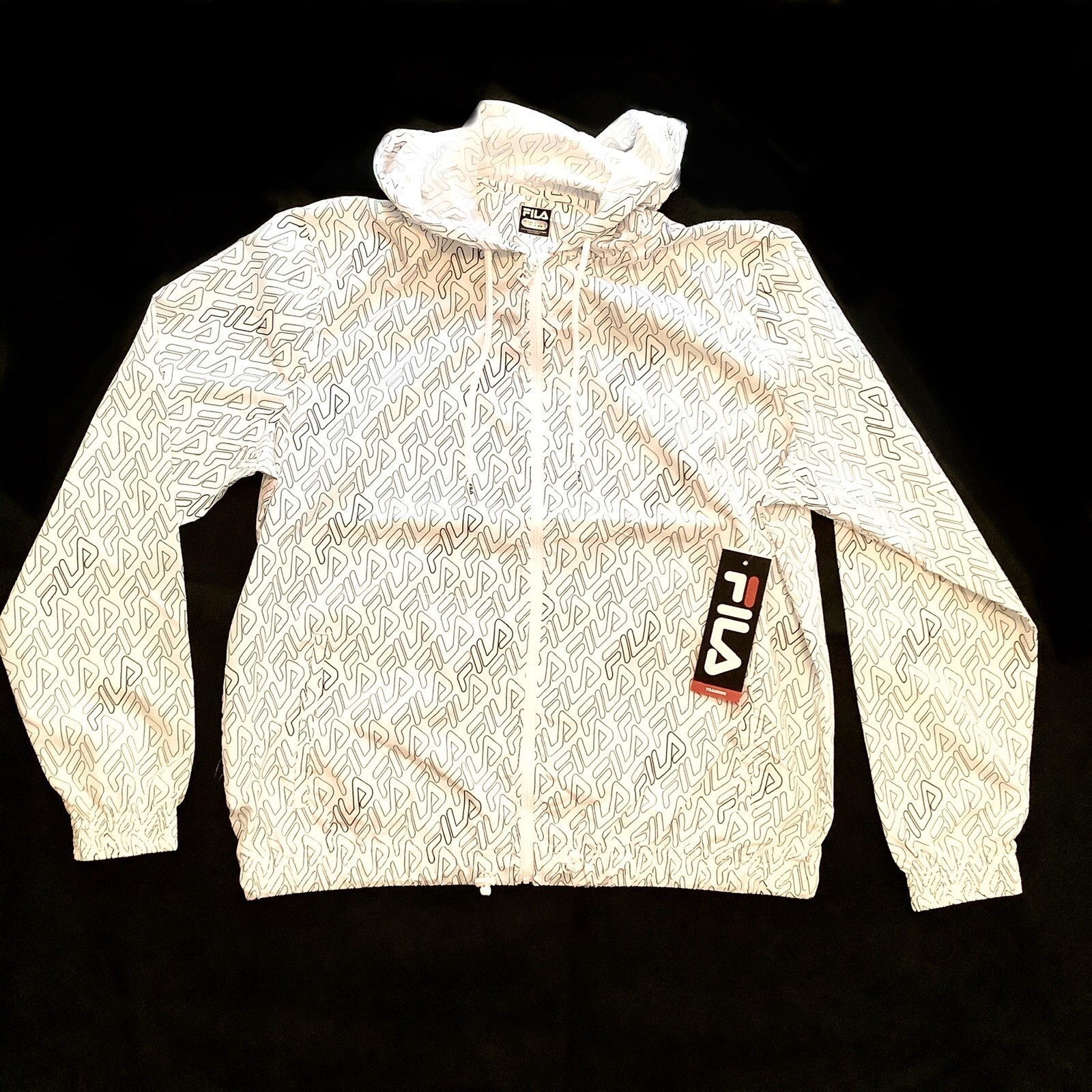 Fila WINNIE WINBREAKER FW173U62 Giacca da allenamento donna logo bianco L