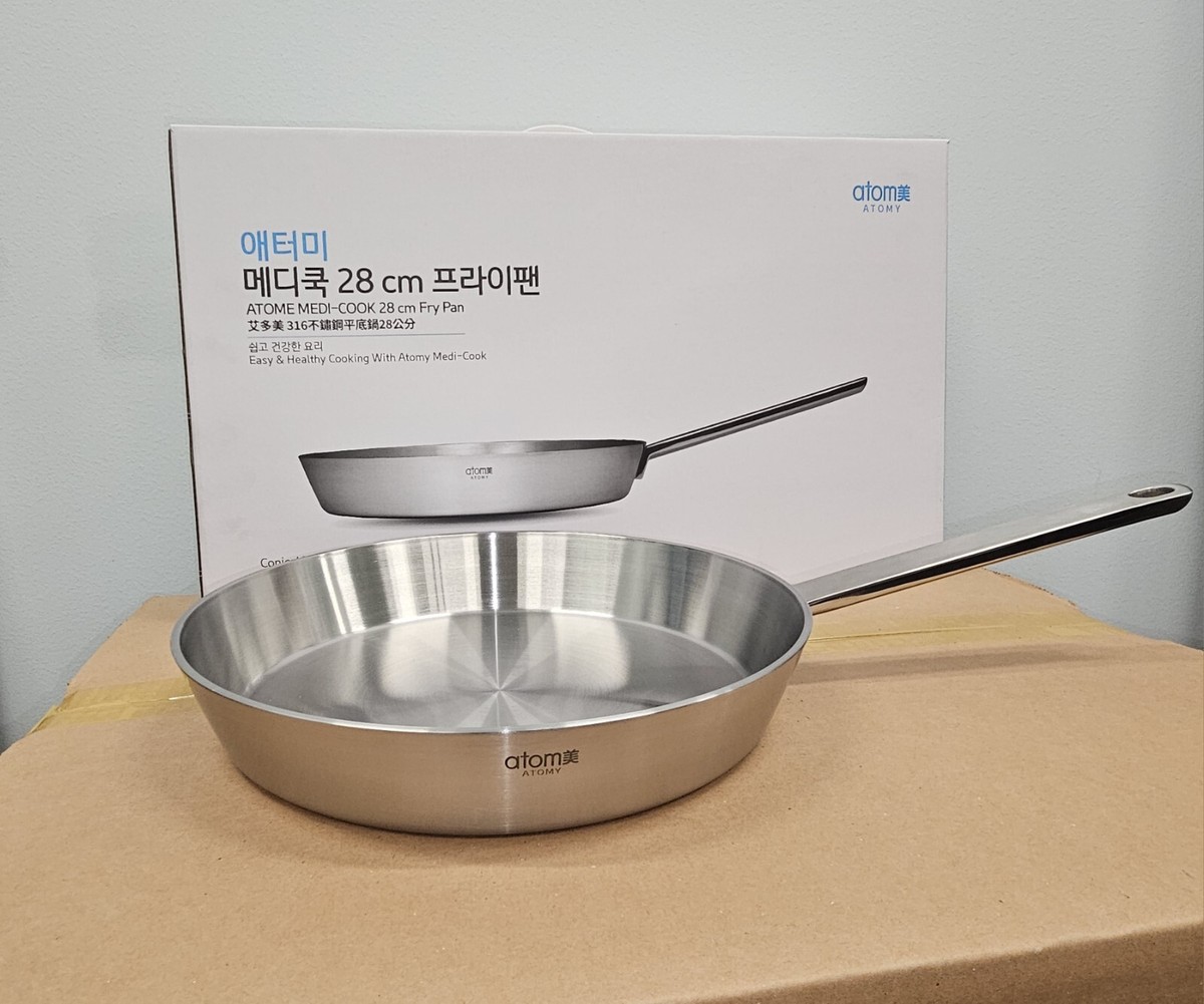 Atomy Medi-Cook 28 CM Fry Pan STAINLESS STEEL | eBay
