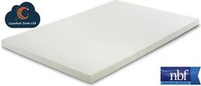 Reflex Foam Mattress Topper 1" 2" 3" 4",3ft 4ft,4ft6,5ft