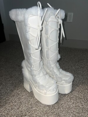 DEMONIA CAMEL-311 Faux Fur 5