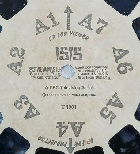 VINTAGE ~ View Master Reel - ISIS/CBS Television Show #T1001 - c.1976 - Picture 2 of 5