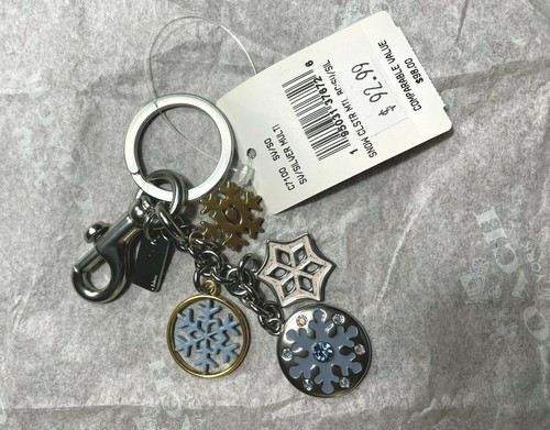 coach bag with snowflakes