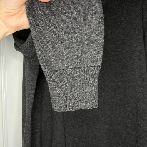 Prana Mens Large Sweater Large Dark Gray Cotton Pullover Hoodie Sweatshirt Koala - Picture 12 of 21