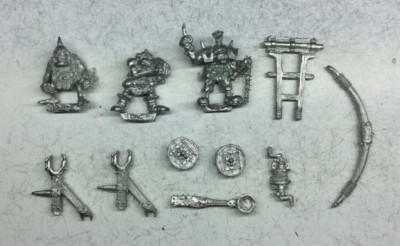 Games Workshop - WHFB Vintage Ork Katapult mit Crew - Citadel Metal OOP (A)