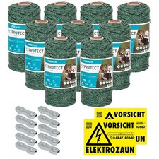 Weidezaunlitze 900m Hundezaun Gartenzaun Elektrozaun Katzenzaun Haustierzaun