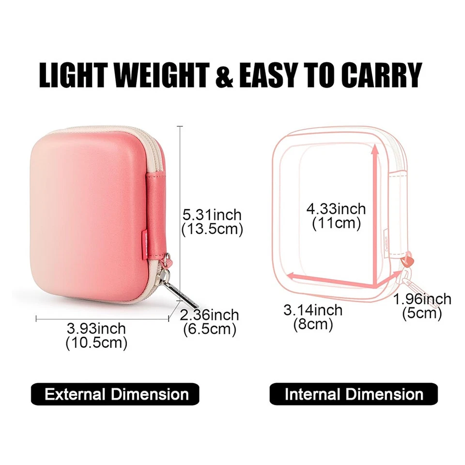 Estuche rígido con bolsa de cámara para Sony ZV1 ZV1F RX100 Canon G9X G7X II III Kodak FZ55 Foto 2 de 4