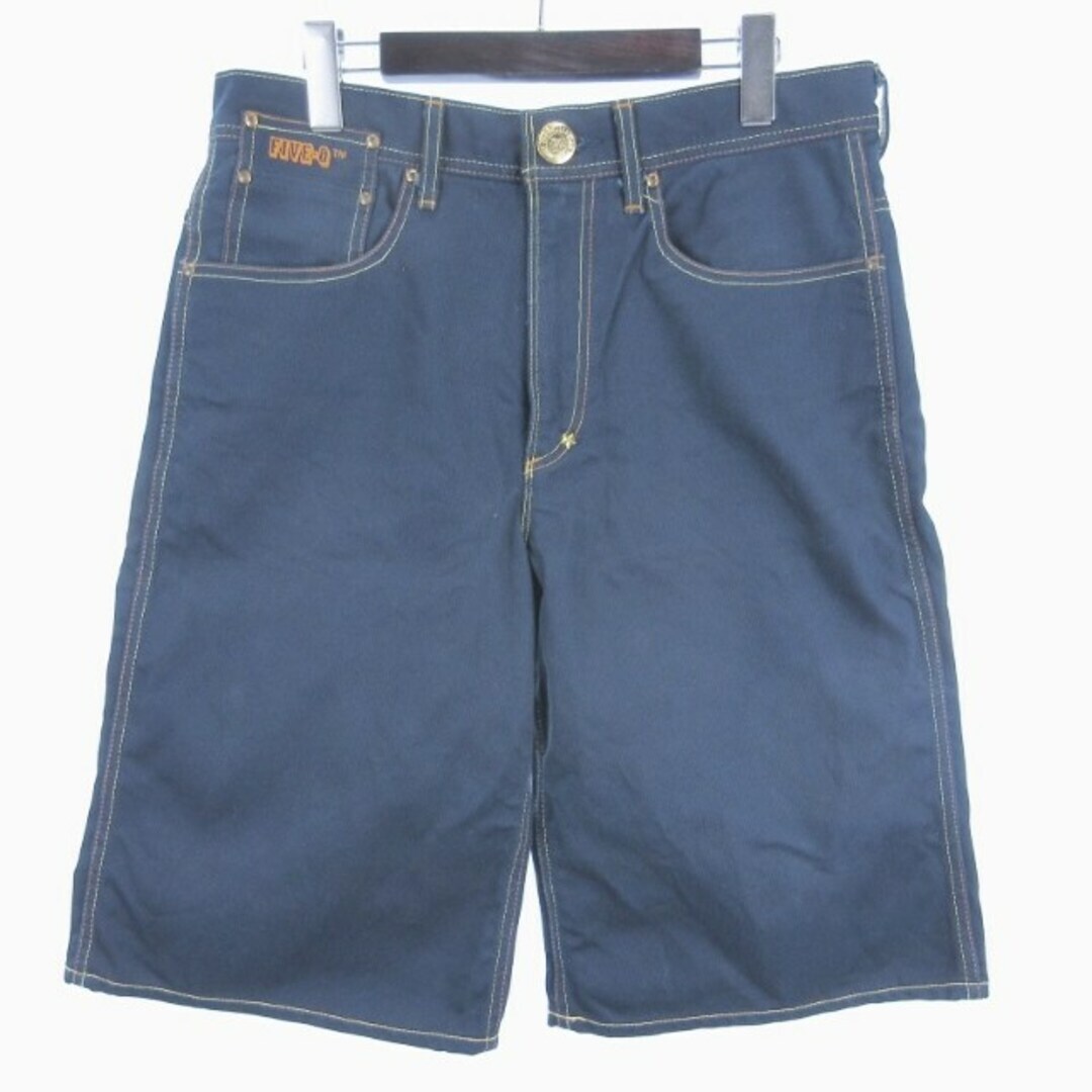 FIVE ODAPPIES FIVE-O DUPPIES SHORT NAVY XL Used 