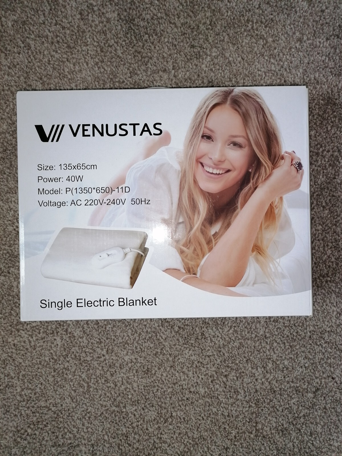 Ventustas single electric blanket eBay