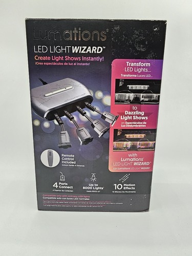 Luminations LED Light Wizard connect 8000 Lights 10 Motion Effect Timer w/Remote - Picture 11 of 15