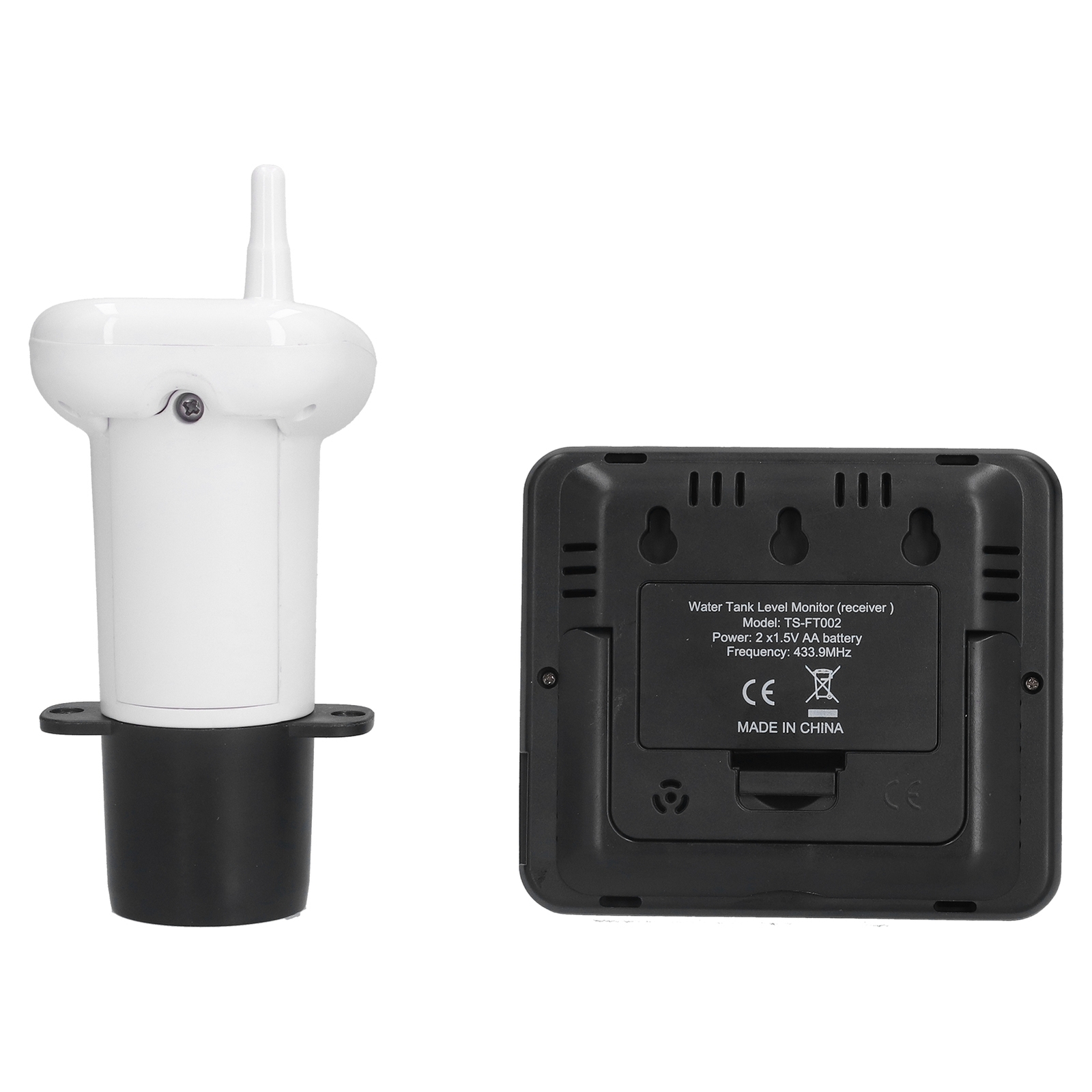 Water Tank Level Meter Ultrasonic Digital Depth Gauge Sensor Monitor