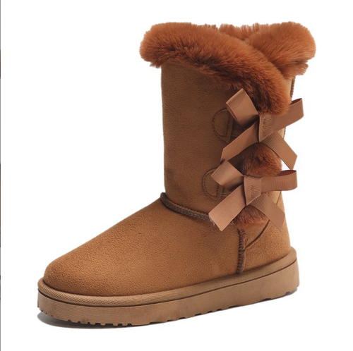 LADIES WOMENS MID CALF SNUGG WARM WINTER BOOTS FUR LINED HUG GRIP SOLE SIZE HOT - Afbeelding 10 van 11