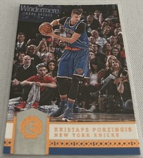 2016-17 Panini Excalibur Basketball Kristaps Porzingis New York Knicks base card
