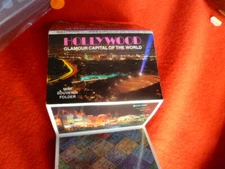 HOLLYWOOD CA MINI SOUVENIR ALBUM 1990S POSTCARD 