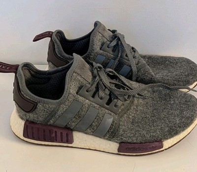 Footwear Nmd R1 Wool Adidas Men's Shoes NMD R1 Wool CQ0761 Grey
