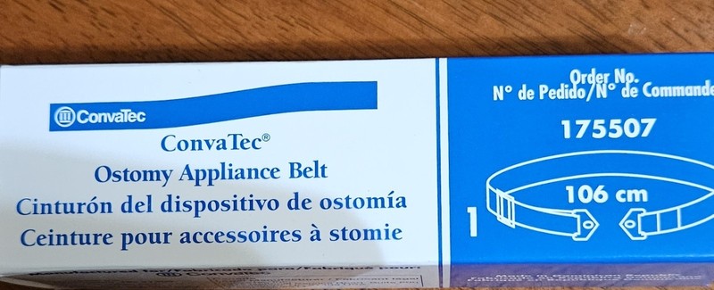 ConvaTec Ostomy Belt 106 cm Expands to 160 cm 175507 SUR-FIT Natura
