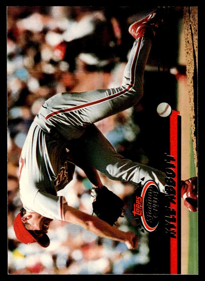 1993 Stadium Club Kyle Abbott Philadelphia Phillies #201