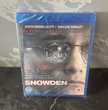 Snowden Blu-Ray (2017) Joseph Gordon-Levitt, Stone (DIR) cert 15 New & Sealed