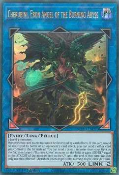 YuGiOh Cherubini, Ebon Angel of the Burning Abyss MP20-EN096 Ultra Rare Englisch