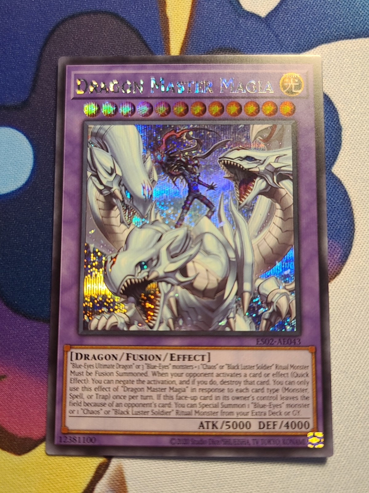 ES02-AE043 Dragon Master Magia (SER) Asian ENGLISH