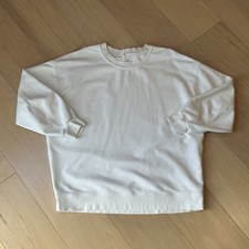 Lululemon Perfectly Oversized Crew Sweatshirt White Womens 10