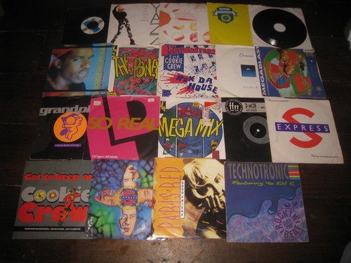 19 USED 7" EIGHTIES NINETIES DANCE VINYL SINGLES INC SNAP GRAND PLAZ THE KLF.