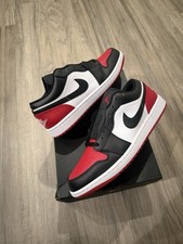 Jordan 1 Low Bred Toe 2.0 for Sale | Authenticity Guaranteed | eBay