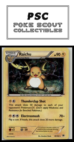 Deck Exclusives #049/162 Raichu - Picture 1 of 2