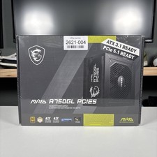 MSI MAG A750GL PCIE 5 750W ATX 3.1 Full Modul...