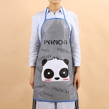 Lady Lovely Cartoon Waterproof Adjustable Kitchen Restaurant Cooking Bib Apr BL