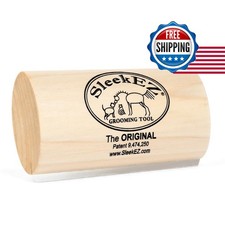 SleekEZ 5 Inch Deshedding Dog Brush for Short, Medium & Long Coats